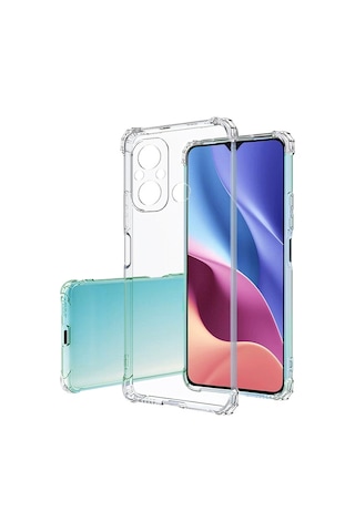 Kilifone - Redmi 12c Uyumlu - Kılıf Slim Fitt 2mm Anti Shock Silikon - Şeffaf