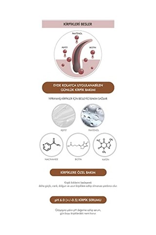 Mıssha Dökülme Karşıtı Biotin-kolajen-pantenol İçerikli Besleyici Kirpik Bakım Serumu No Retouch Lash Serum