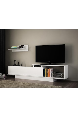 Dekorister Asos Tv Ünitesi Beyaz