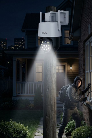 Mob-kam-ınox-x100 3mp Tek Lensli Kablosuz Wifi Güvenlik Kamerası - Onvıf Destekli Akıllı Ip Kamera Ve Bebek Monitörü