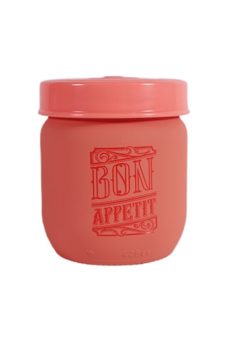Herevin 171601-802 Desenli Kavanoz Seti 3'lü 425-660-1000 Ml Pembe