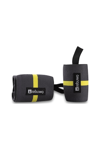 Rebuwo Fitness Ağırlık Destek Bilekliği Güç Bileklik 2 Adet Çok Renkli