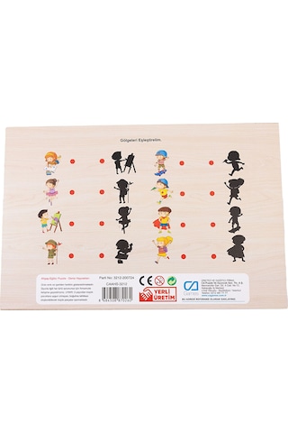 Ca Games Ahşap Deniz Hayvanları Eğitici Set