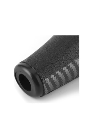 Reedark Peugeot 206 207 208 307 308 408 İçin Abs Plastik Karbon Desenli Kayar Vites Topu - Anti Kayma, Kolay Kurulum, Vintage Tarz