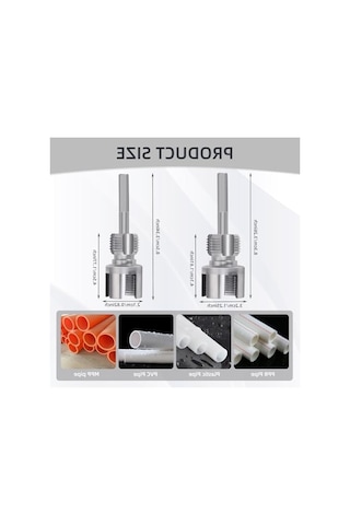 Ağır Hizmet Tipi İç Diş Açma Aleti, 2 Adet Set