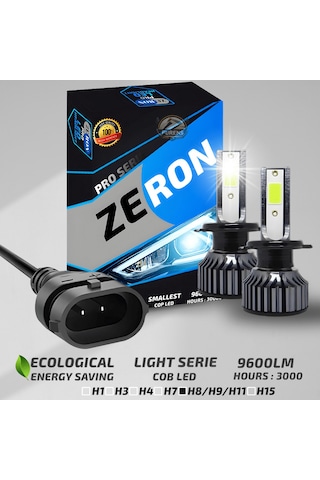 Zeron Pro Series H11 Led Xenon Şimşek Etkilii Led Xenon Led Ampul