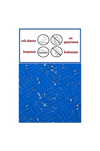 Eva Tatami Yumuşak Zemin Minderi 13 Mm Açık Mavi