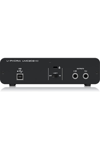 Behringer Umc202Hd Midas Pre.2X2. 24 Bit / 192 Khz Usb Ses Kartı
