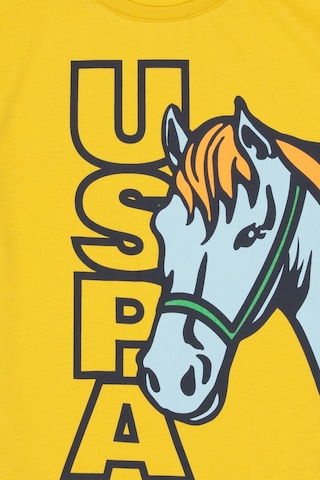 U.s. Polo Assn. Erkek Çocuk Koyu Sarı Tişört 50316479-vr094 Koyu Sarı