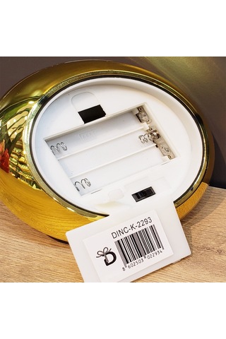 River World Mum Lamba Pilli Gold Dekoratif Renkli