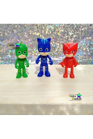 Oyuncak Pjmasks 3lü Pija Maskeli Pijamaskeliler Süper Kahramanlar