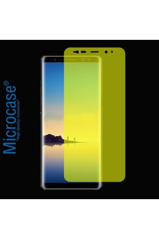 Microcase Samsung Uyumlu Galaxy Note 8 Full Ön Kaplama Tpu Koruma Filmi