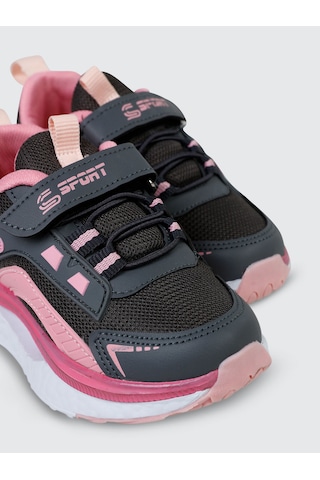 Civil Sport Kız Çocuk Spor Ayakkabı 26-30 Numara Füme-pembe Füme-Pembe