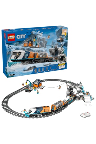 LEGO® City Kaşiflerin Kuzey Kutbu Ekspres Treni 60470 - 7 Yaş ve Üzeri STEM’e İlgi Duyan Çocuklar için Yaratıcı Oyuncak Yapım Seti (1517P)