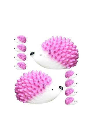 Bahçe Minyatür Hayvan Reçine Kirpi Minyatür Tasarım Mini Bahçe De