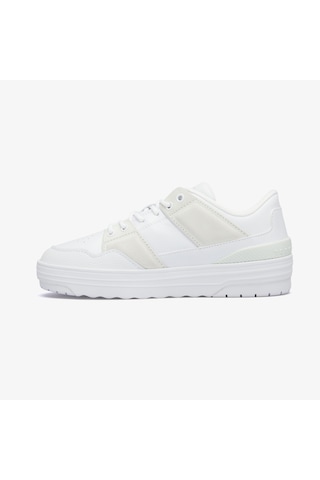 Tommy Hilfiger Basket Kadın Beyaz Sneaker Düz Fw0fw08272 Beyaz