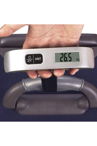 Coverzone Taşınabilir Dijital Bagaj Terazisi 50kg / 110lb Kapasiteli, Lcd Ekranlı, Sıcaklık Göstergeli, Düşük Pil Uyarılı, 10g Hassasiyetli, Seyahat İçin Elektronik Kantar Dws-09 Sku: Smgstkd297d59