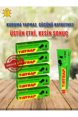 Tibtrap Zehirsiz Ultra Güçlü Fare Yapışkanı 5'l