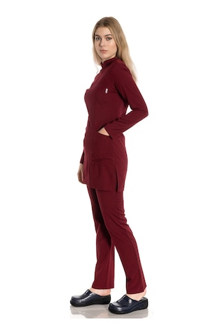 Bordo Soft Likra Tesettür Takım