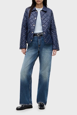 Tommy Hilfiger Slim Fit Cepli Çıtçıtlı Kapitone Mont Kadın Mont Ww0ww50936 C1g Lacivert