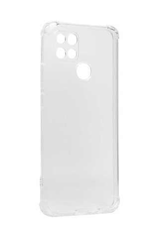 Oppo A15S Kılıf Zore Kamera Korumalı Nitro Anti Shock Silikon Renksiz