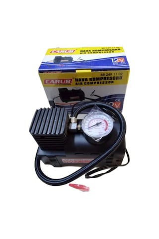 Çakmaklık Girişli Hava Kompresörü 12v 300 Psı Lastik Şişirici Pompa
