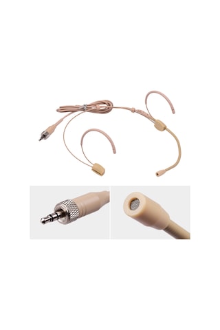 Singree Profesyonel Kondenser Mikrofon - 3.5mm Kilitli Girişli, Sennheiser Kablosuz Vericilerle Uyumlu