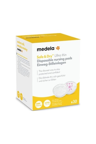 Medela Safe & Dry Tek Kullanımlık Göğüs Pedleri 30 Adet