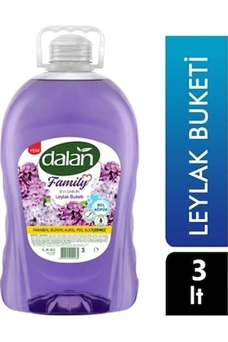 Dalan Family Sıvı Sabun Leylak Buketi 2 x 3 L
