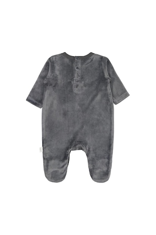 Civil Baby Sleepy Bear Ayıcık Nakışlı 1-9 Ay Tulum - Gri Koyu Gri
