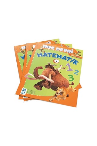 Buz Devri Matematik Destekli Etkinlik Seti (Poşet Çanta Seti)