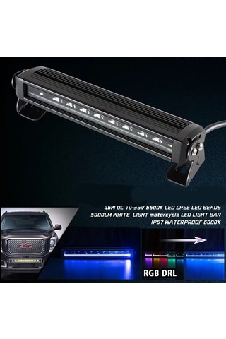 Space Offroad Sis Lambası 106,7 Cm Beyaz Beyaz-sarı Gündüz Ledli 200w 12-36v Adet / Lass360-3