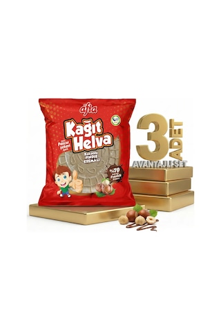 Afia Kakaolu Kağıt Helva 3x45 Gr