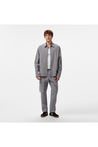 Unıted4 Oversize Erkek Gri Ceket Anjo Gri