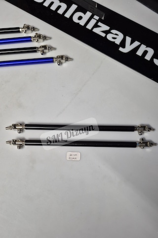 Universal Ön Lip Tutucu Karlık Yay Amortisör Siyah 20 Cm 2 Adet