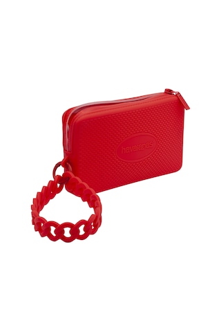 Havaianas Mini Bag Chain Kırmızı Plaj Cüzdanı Kırmızı