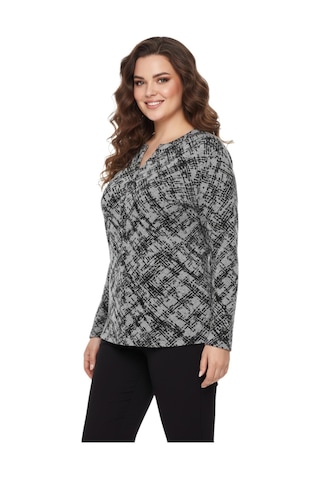 Wearon Kadın Yumoş Düğmeli Modelli Bluz Bgl-st05135 Gri