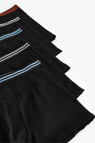 Penti Erkek Renkli Solid Black Çoklu Boxer