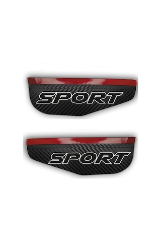 Universal Carbon Sport Ayna Yağmur Koruyucu Rüzgarlık