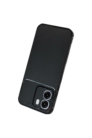 Newface - 20 - Oppo Oppo A6t 5g Auto Focus Karbon Kapak - Spt-gld - - Siyah