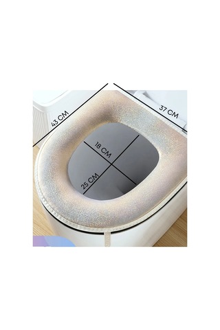 Shalabelle Tuvalet İçin Yumuşak Oturma Kılıfı 439592876 Beyaz