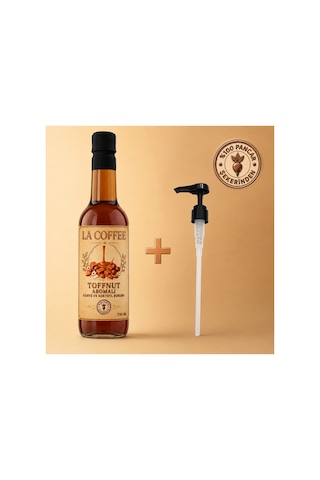 La Coffee Toffee Nut Aromalı Kahve Ve Kokteyl Şurubu 750 Ml - %100 Pancar Şekerli Diğer