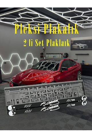M.kemal Atatürk'lü Pleksi Plakalık - 847005314
