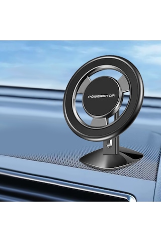 Powerstar ATT-59 MagSafe Uyumlu Manyetik Araç İçi Telefon Tutucu