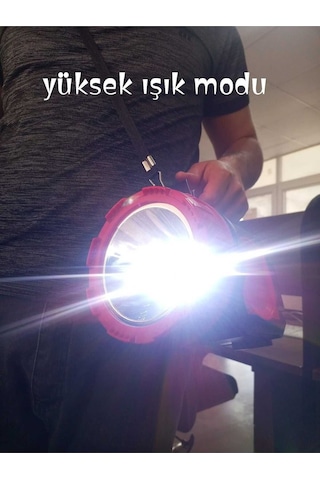 Ultra Güçlü Uzun Mesafeli Led Li Projektör El Feneri 10w Kırmızı