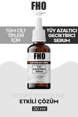 Fho Tüy Dökücü ve Nemlendirici Serum 30 ML