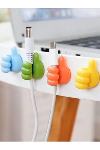 River World 10 Adetlik Kabloları Tutmak İçin El Şeklinde Aparat