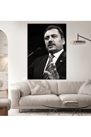 Muhsin Yazıcıoğlu V2 Cafe Restorant Dükkan Dekarasyon Kanvas Tablo