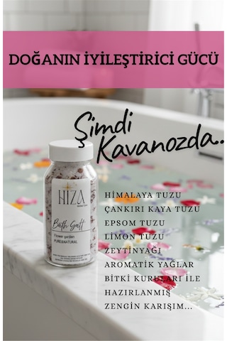 Doğal Yağ İçerikli Flower Garden Banyo Tuzu 150 Gr 150 Gr Diğer