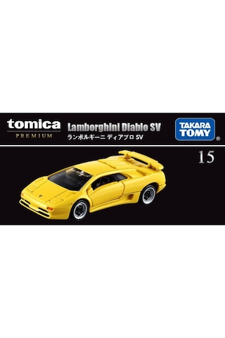 Tomica Lamborghini Diablo Sv Coupe Alaşım Araba Model Tp15 - Tomica Tekli Ürün Tp15